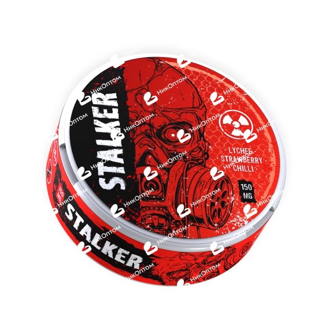 STALKER - LYCHEE STRAWBERRY CHILLI (150mg) — купить снюс оптом в НикОптом
