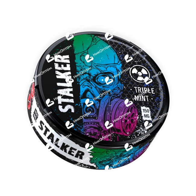 STALKER - TRIPLE MINT (150mg) — купить снюс оптом в НикОптом