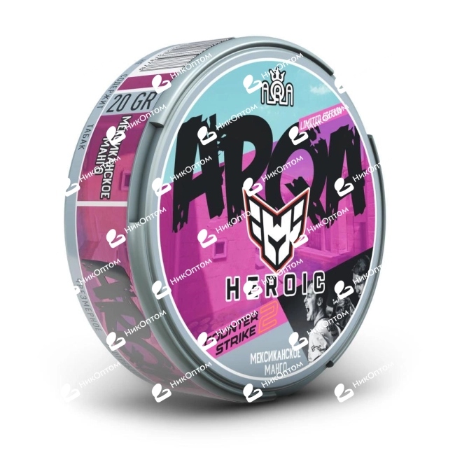 ARQA - CS GO - Heroic - Мексиканское Манго (120mg) — купить снюс оптом в НикОптом