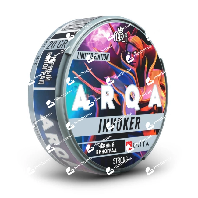 ARQA - Dota 2 - Invoker - Черный Виноград (120mg) — купить снюс оптом в НикОптом