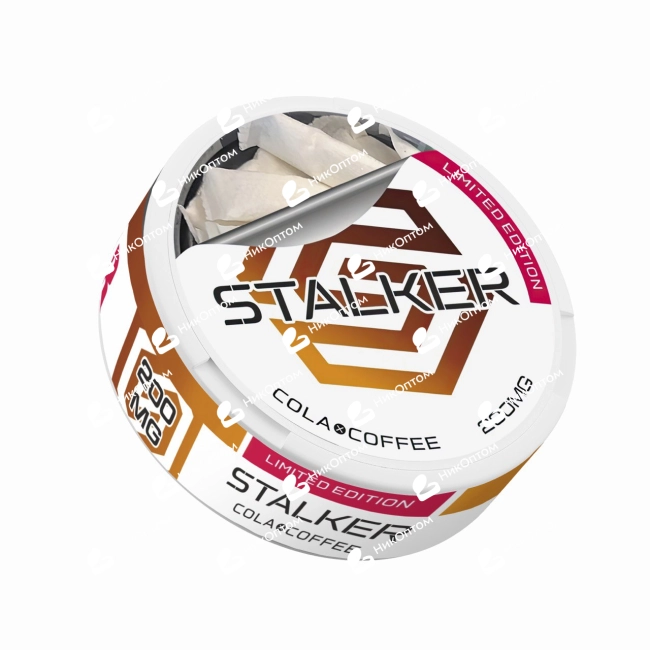 STALKER - DANGER - Cola Coffee (200mg) — купить снюс оптом в НикОптом