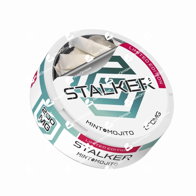 STALKER - DANGER - Mint Mojito (200mg) — купить снюс оптом в НикОптом