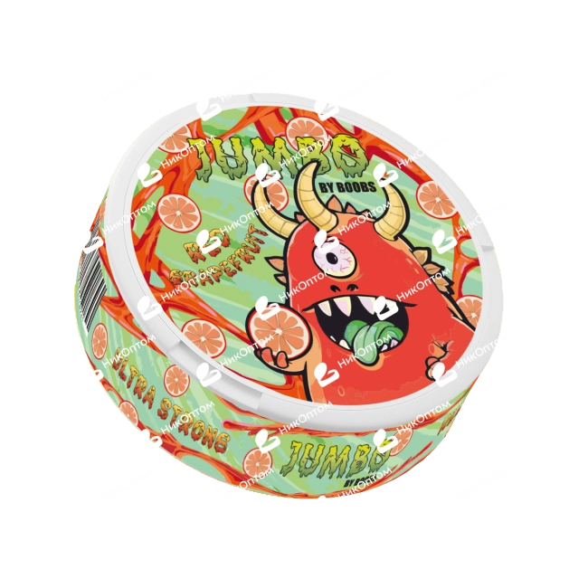 Jumbo - Red Grapefruit - Красный Грейпфрут (150mg) — купить снюс оптом в НикОптом