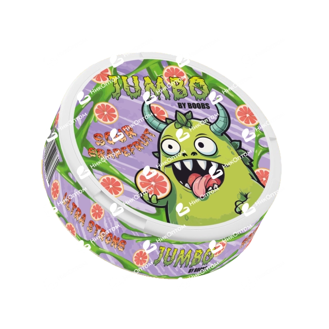 Jumbo - Sour Grapefruit - Грейпфрут (150mg) — купить снюс оптом в НикОптом