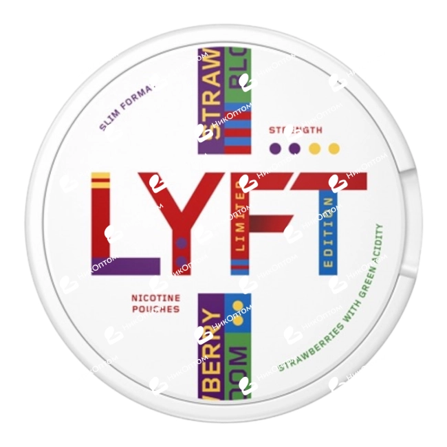 LYFT - STRAWBERRY BLOOM - Клубника — купить снюс оптом в НикОптом