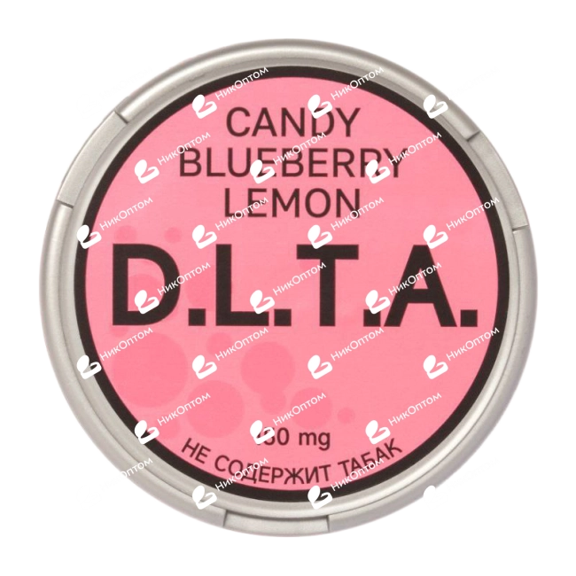 D.L.T.A. - COLOR - CANDY BLUEBERRY LEMON (150mg) — купить снюс оптом в НикОптом