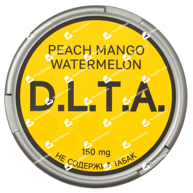 D.L.T.A. - COLOR - PEACH MANGO WATERMELON (150mg) — купить снюс оптом в НикОптом