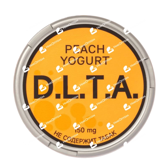 D.L.T.A. - COLOR - PEACH YOGURT (150mg) — купить снюс оптом в НикОптом