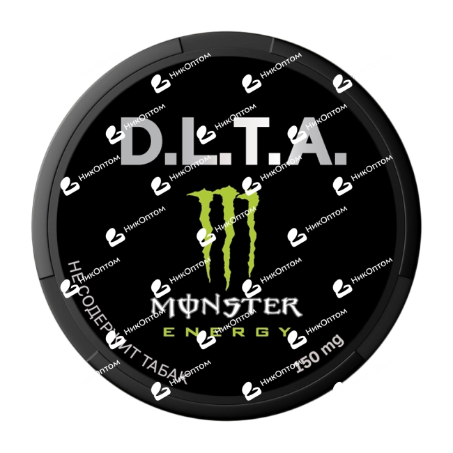 D.L.T.A. - MONSTER ENERGY (150mg) — купить снюс оптом в НикОптом