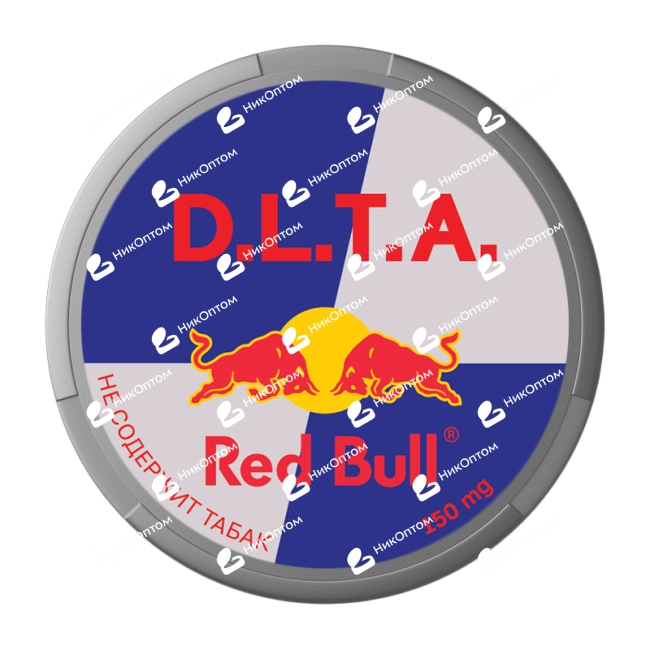 D.L.T.A. - RED BULL (150mg) — купить снюс оптом в НикОптом