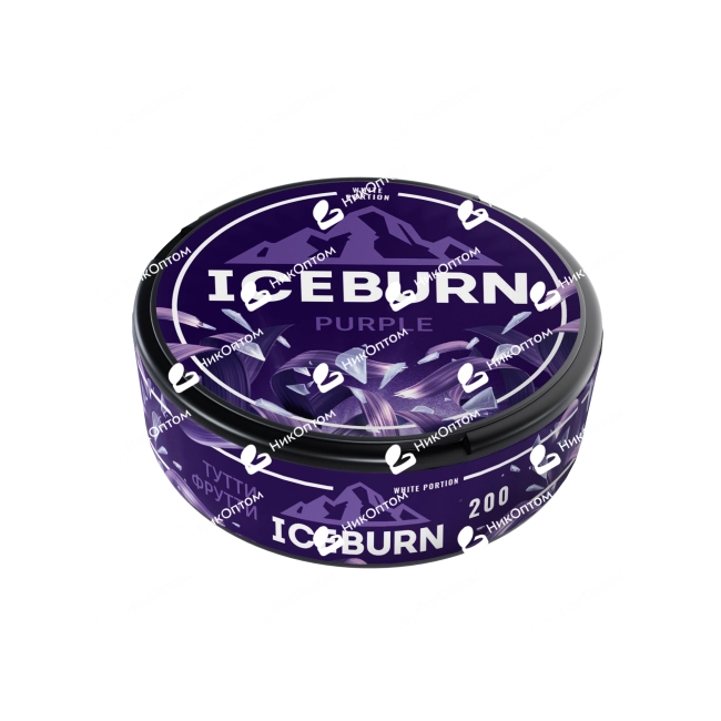 ICEBURN - PURPLE - Тутти-Фрутти (200mg) — купить снюс оптом в НикОптом