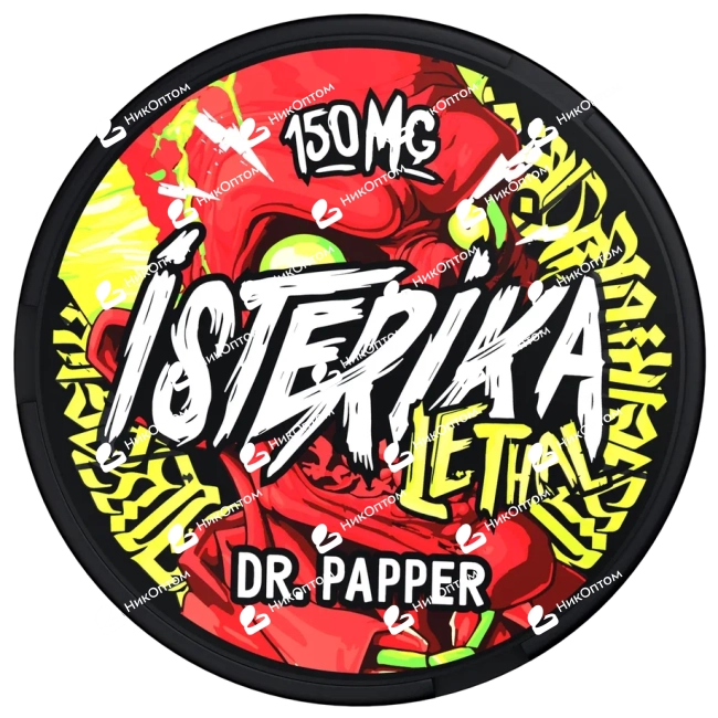 ISTERIKA - LETHAL - DR. PAPPER (150mg) — купить снюс оптом в НикОптом