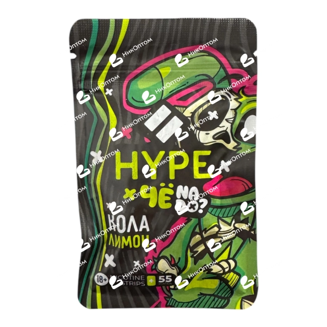 HYPE - ЧЁNADO? - КОЛА и ЛИМОН (60mg) — купить снюс оптом в НикОптом