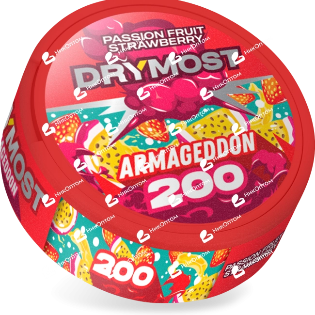 DRYMOST - Passion Fruit Strawberry (200mg) — купить снюс оптом в НикОптом