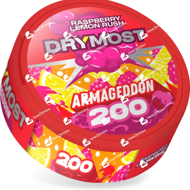DRYMOST - Raspberry Lemon Rush (200mg) — купить снюс оптом в НикОптом