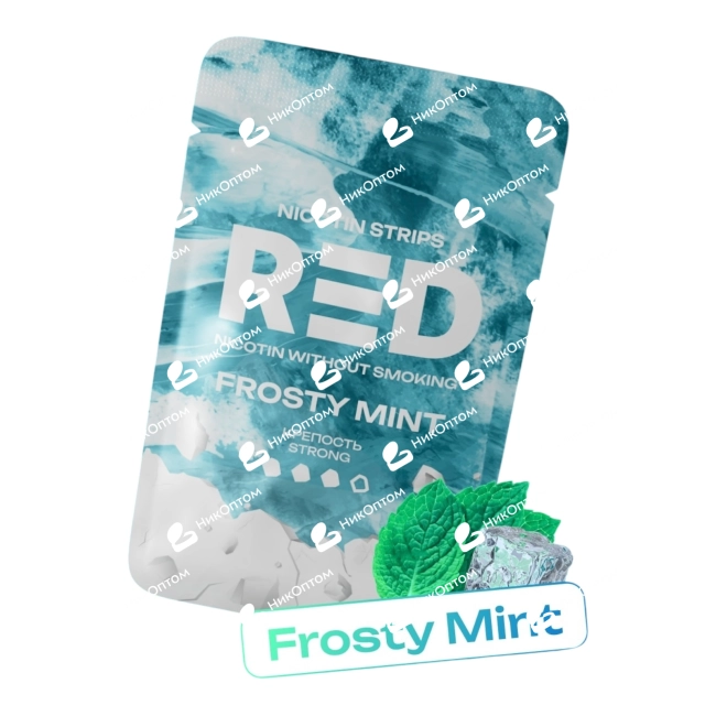 RED - FROSTY MINT (60mg) — купить снюс оптом в НикОптом