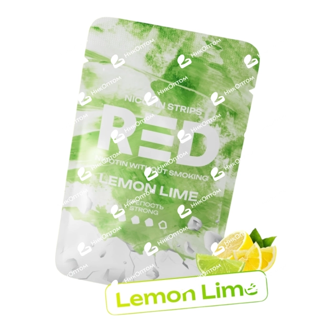 RED - LEMON LIME (60mg) — купить снюс оптом в НикОптом