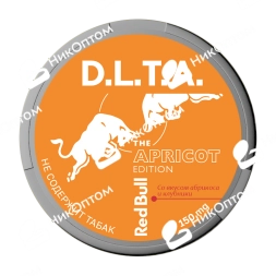 D.L.T.A. - RED BULL - Абрикос и клубника (150mg)