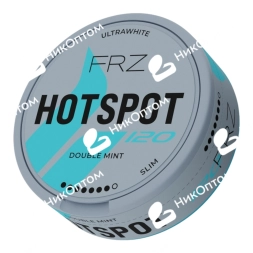 HOTSPOT - FRZ - DOUBLE MINT - Двойная Мята (120mg)