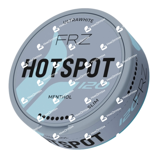 HOTSPOT - FRZ - MENTHOL - Ментол (120mg) — купить снюс оптом в НикОптом