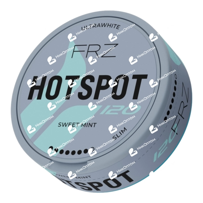 HOTSPOT - FRZ - SWEET MINT - Сладкая Мята (120mg) — купить снюс оптом в НикОптом