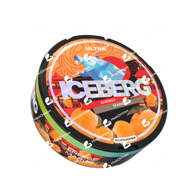 ICEBERG - RS - ENERGY MANGO (150mg) — купить снюс оптом в НикОптом