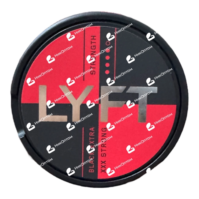 LYFT - XXX STRONG - Black Extra (30mg) — купить снюс оптом в НикОптом
