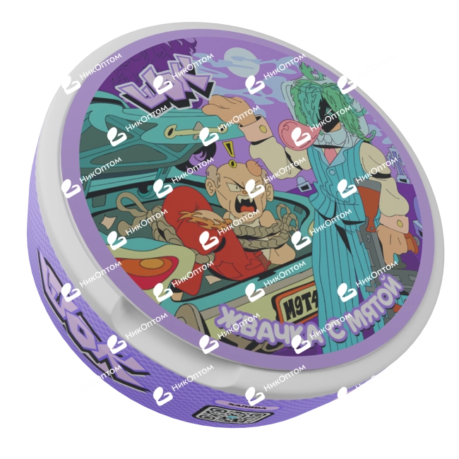 ШОК - Жвачка с Мятой (150mg) — купить снюс оптом в НикОптом