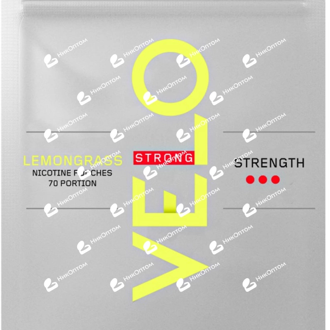 VELO - LEMONGRASS - 70 portions (10mg) — купить снюс оптом в НикОптом