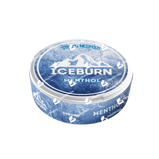 ICEBURN - MENTHOL - Ментол (100mg) — купить снюс оптом в НикОптом