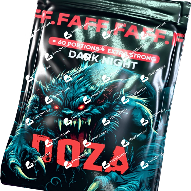 DOZA by FAFF. - DARK NIGHT - Чёрная смородина (75mg) — купить снюс оптом в НикОптом