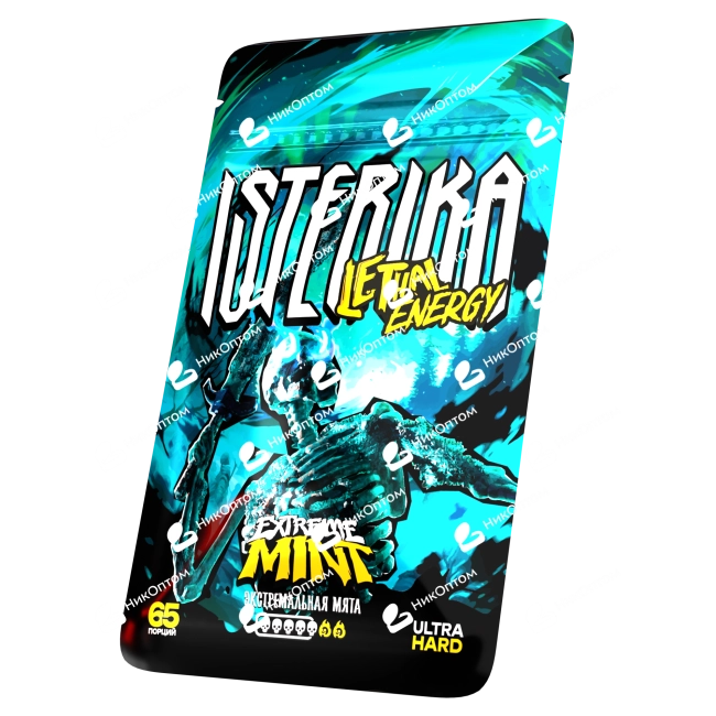 ISTERIKA - L.E. - EXTREME MINT - Экстремальная мята (150mg) — купить снюс оптом в НикОптом