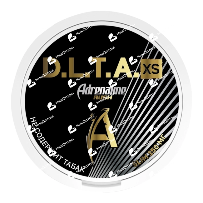 D.L.T.A. - XS - SLIM - ADRENALINE (150mg) — купить снюс оптом в НикОптом