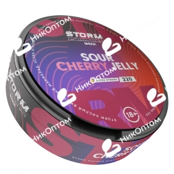 ШОК - STORM - SOUR CHERRY JELLY (220mg)
