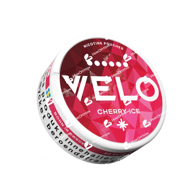 VELO - SLIM - CHERRY ICE — купить снюс оптом в НикОптом