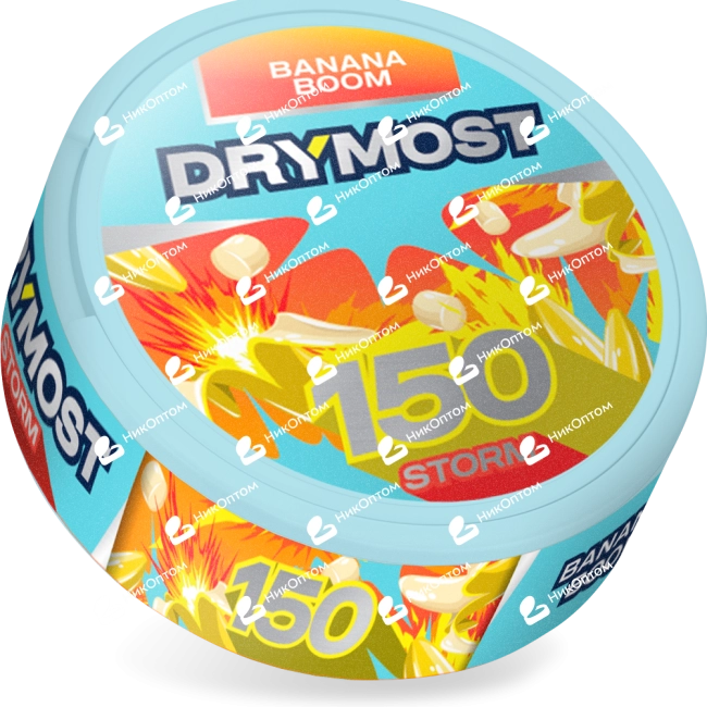 DRYMOST - BANANA BOOM - Банан (150mg) — купить снюс оптом в НикОптом