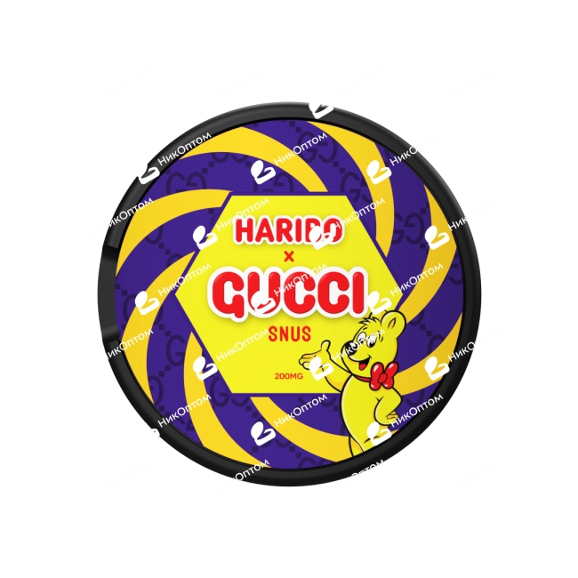 GUCCI - HARIBO (200mg) — купить снюс оптом в НикОптом