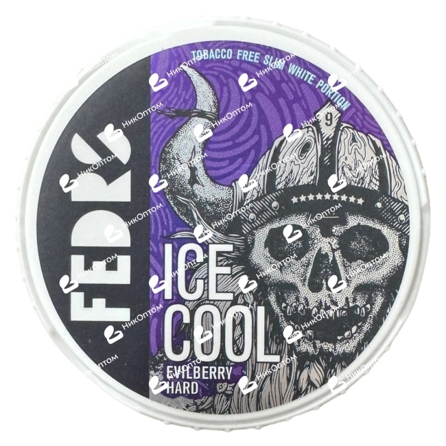 FEDRS - ORIGINAL - ICE COOL - №9 - EVILBERRY HARD (65mg) — купить снюс оптом в НикОптом