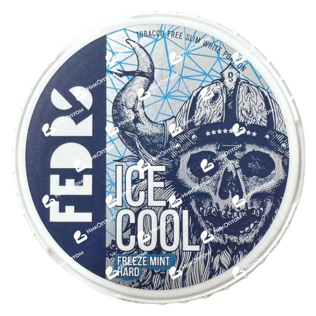 FEDRS - ORIGINAL - ICE COOL - №9 - FREEZE MINT HARD (65mg) — купить снюс оптом в НикОптом
