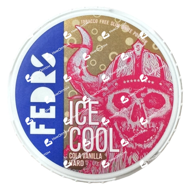 FEDRS - ORIGINAL - ICE COOL - №9 - COLA VANILLA HARD (65mg) — купить снюс оптом в НикОптом