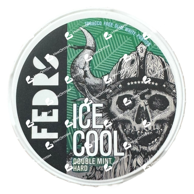 FEDRS - ORIGINAL - ICE COOL - №9 - DOUBLE MINT HARD (65mg) — купить снюс оптом в НикОптом