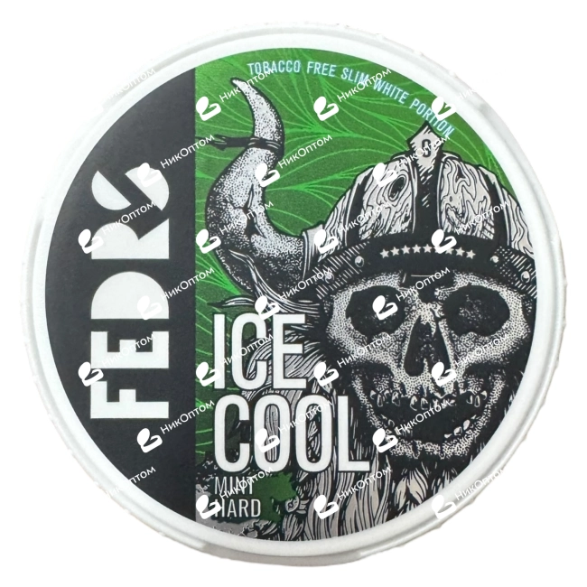 FEDRS - ORIGINAL - ICE COOL - №9 - MINT HARD (65mg) — купить снюс оптом в НикОптом
