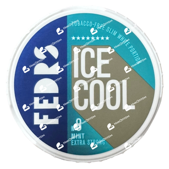 FEDRS - ORIGINAL - ICE COOL - №8 - MINT (55mg) — купить снюс оптом в НикОптом