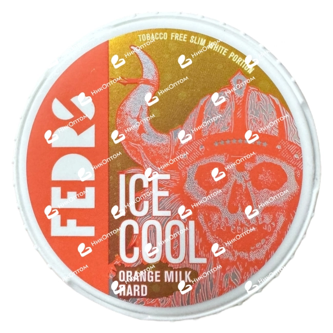 FEDRS - ORIGINAL - ICE COOL - №9 - ORANGE MILK HARD (65mg) — купить снюс оптом в НикОптом