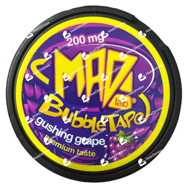 MAD - SV - GUSHING GRAPE (200mg) — купить снюс оптом в НикОптом