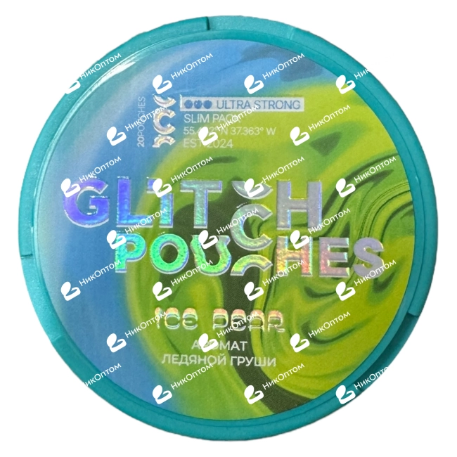 GLITCH - ICE PEAR (200mg) — купить снюс оптом в НикОптом