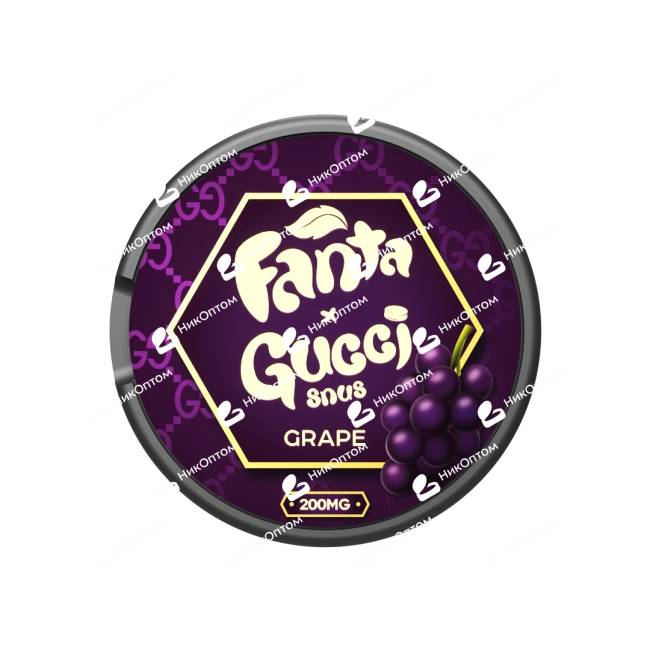 GUCCI - GRAPE FANTA (200mg) — купить снюс оптом в НикОптом