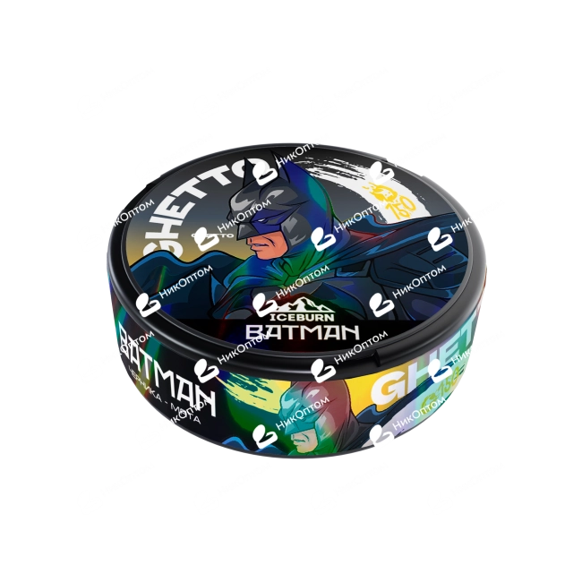 ICEBURN - GHxSUP - BATMAN - Черника и Мята (150mg) — купить снюс оптом в НикОптом