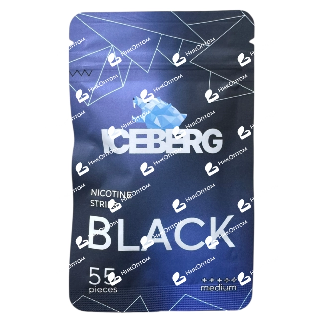 ICEBERG - BLACK — купить снюс оптом в НикОптом