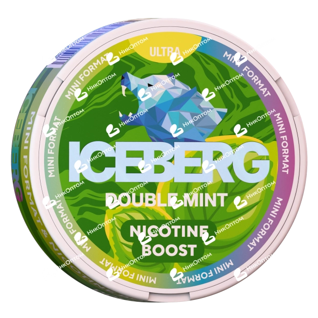 ICEBERG - MINI - DOUBLE MINT (150mg) — купить снюс оптом в НикОптом